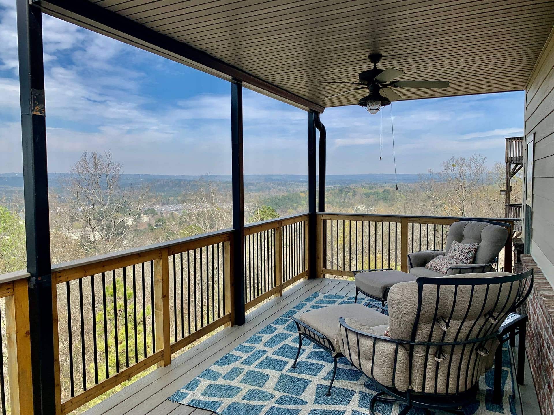 McQueen Alabama Decks and Exteriors Multi Level Deck Trex RainEscape 04